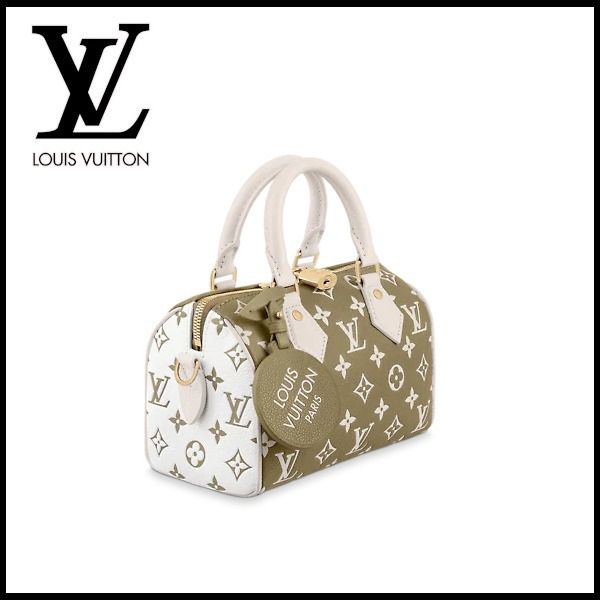 《可愛すぎ》ルイヴィトン スピーディバンドリエール 20 偽物 ショルダーバッグ 2色 M46118